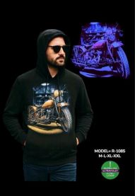 Bluzy z kapturem męskie (M-2XL/4szt)