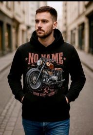 Bluzy z kapturem męskie (M-2XL/4szt)