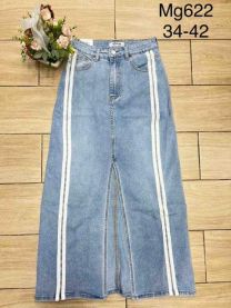 Spódnica jeansy damskie (34-42/10szt)
