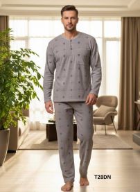 Piżama męska-ocieplana (M-3XL/10kompletów)