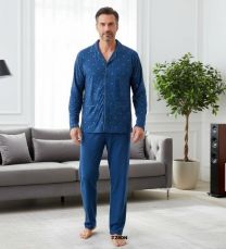 Piżama męska-ocieplana (M-3XL/10kompletów)