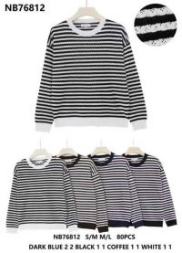 Swetry damskie (S-L/10szt)