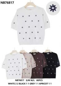 Swetry damskie (S-L/10szt)