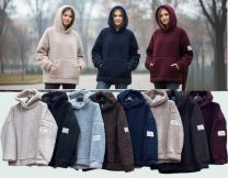Bluzy z kapturem włoskie (uniwersalny/6szt)