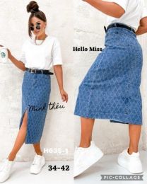 Spódnice jeansowe damskie (34-42/10szt)