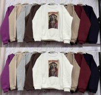 Bluzy bez kaptura włoska (uniwersalny/6szt)