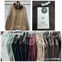 Bluzy z kapturem włoskie (uniwersalny/6szt)