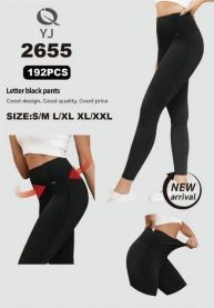 Spodnie legginsy damskie (S-2XL/12szt)