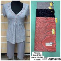 Piżama damska (M-2XL/12Kompletów)