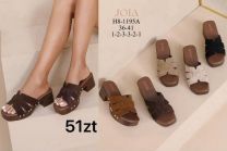 Klapki na obcasie (36-41/12P)