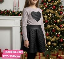 Sukienki dziewczynka (122-158/7szt)