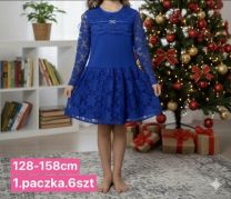 Sukienki dziewczynka (128-158/6szt)