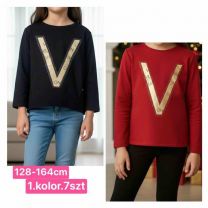 Bluzka Dziewczęca (128-164/7szt)