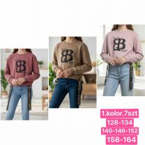 Bluzka Dziewczęca (128-164/7szt)