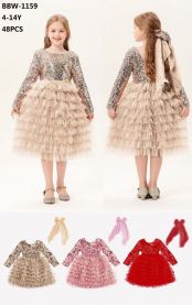 Sukienki dziewczynka (4-14LAT/6szt)