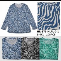 Bluzka damska (L-4XL/12szt)