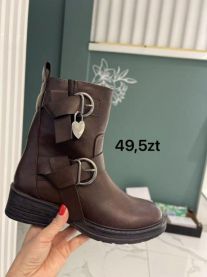 Botki na płaskim (36-41/12P)