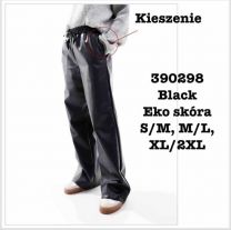 Spodnie ekoskóra damskie (S-2XL/12szt)