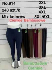PLUS_Spodnie legginsy damskie (2-6XL/12szt)