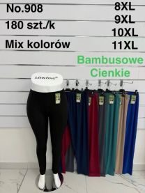 PLUS_Spodnie legginsy damskie (8-11XL/12szt)