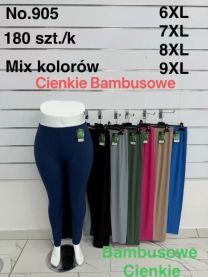 PLUS_Spodnie legginsy damskie (6-9XL/12szt)