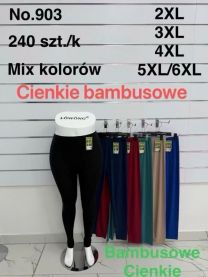 PLUS_Spodnie legginsy damskie (2-6XL/12szt)