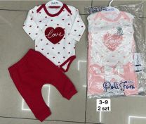 Komplet niemowlęcy Turecka (3-9/12kpt)