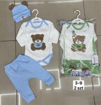 Komplet niemowlęcy Turecka (3-9/12kpt)