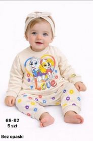 Komplet niemowlęcy Turecka (68-92/10kpt)