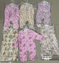 Kombinezony Niemowlęce Turecka (56-68/12szt)