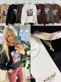 Bluzy bez kaptura włoska (uniwersalny/6szt)