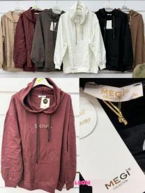 Bluzy z kapturem włoskie (uniwersalny/6szt)