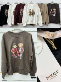 Bluzy bez kaptura włoska (uniwersalny/6szt)