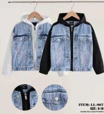 Kurtka jeansowa dzieci (8-16LAT/10szt)