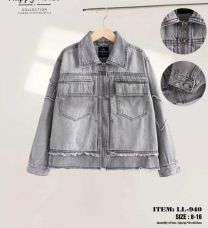 Kurtka jeansowa dzieci (8-16LAT/5szt)