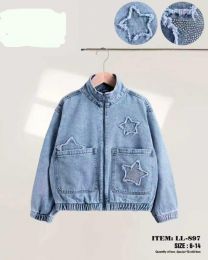 Kurtka jeansowa dzieci (8-16LAT/5szt)