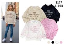 Bluzy dziewczęca (4-14LAT/24szt)