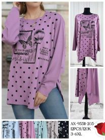 Bluzka damska (3-6XL/12szt)