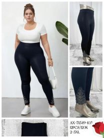 PLUS_Spodnie legginsy damskie (2-5XL/12szt)