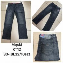 Spodnie jeans męskie (30-38/10szt)