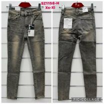 Spodnie jeansowe damskie (XS-XL/12szt)