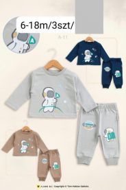 Komplet dziewczęcy (6-18AY/12kompletów)