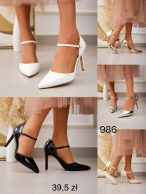 Sandały na szpilce (36-41/12 Par)