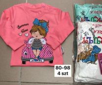 Bluzka dziewczęca Turecka (80-98/12szt)
