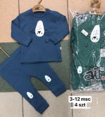 Komplet chłopięcy Turecka (3-12M/12kpt)