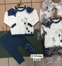 Komplet chłopięcy Turecka (3-12M/12kpt)