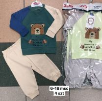 Komplet chłopięcy Turecka (6-18M/12kpt)