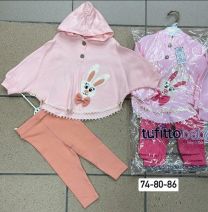 Komplet Dziecięce Turecka (74-86/12kpt)