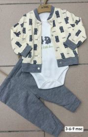 Komplet niemowlęcy Turecka (3-9M/12kpt)