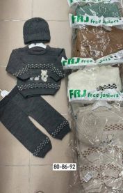 Komplet Dziecięce Turecka (80-92/12kpt)